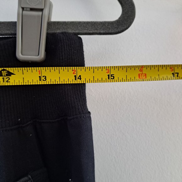 SUZY D LDN Blk Faux Leather Mix Ultimate Joggers - Picture 7 of 8